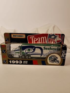 Matchbox Team NFL Seattle Seahawks 1993 Limited Edition Truck